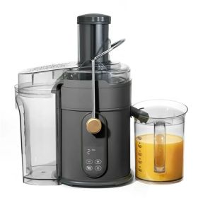 5-Speed 1000W Electric Juice Extractor with Touch Activated Display;  Cornflower Blue | Oyster Grey | Sage Green - Oyster Grey