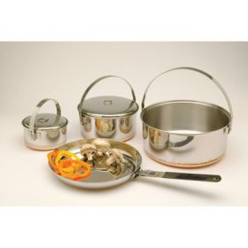 Family Stainless Steel Camping Cook Set - 13435