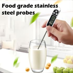 1pc; -58FÂ¬âˆž~572FÂ¬âˆž; 304 Food Grade Stainless Steel; Probe Type Electronic Thermometer - 304 Stainless Steel Probe