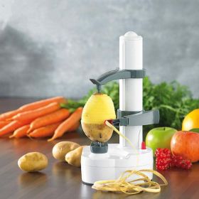 Automatic Fruit and Vegetable Peeler - White