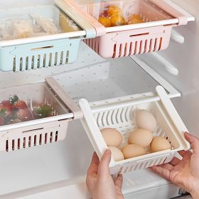 1pc (Max 2.75lb) Kitchen Storage Supplies; Refrigerator Storage Racks; Freezer Storage Racks - Blue