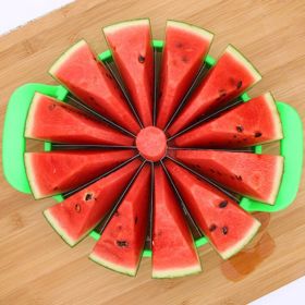1pc Watermelon Knife; Convenient Kitchen Cooking Knife; Summer Watermelon Slicer Fruit Cutter For Kitchen - 1pc